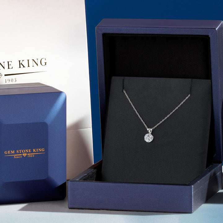 Pendant in 14K White Gold