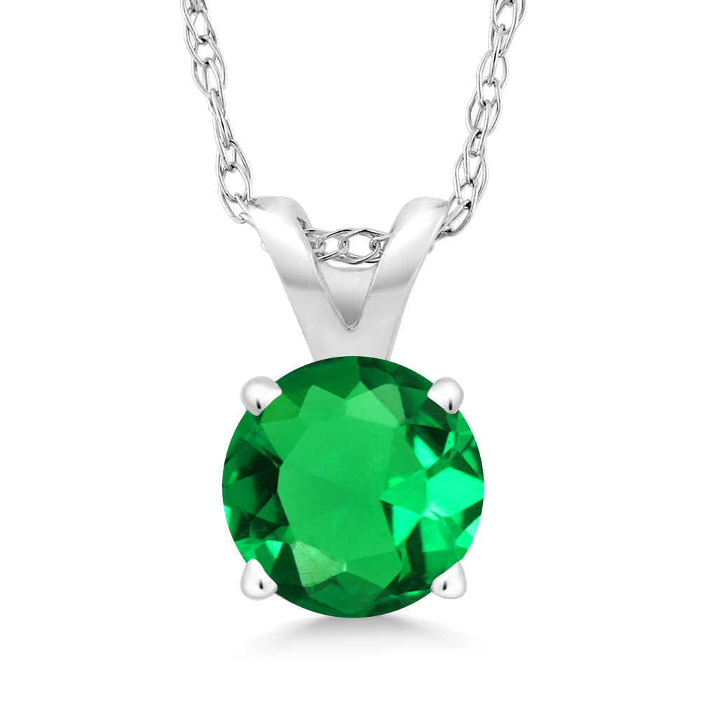 Nano Emerald - May_14K White Gold