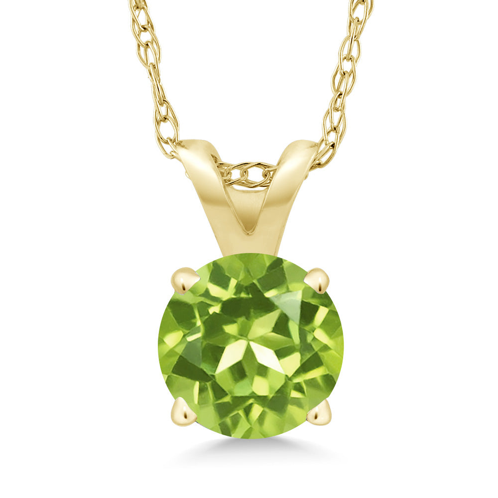 Peridot - August_14K Yellow Gold