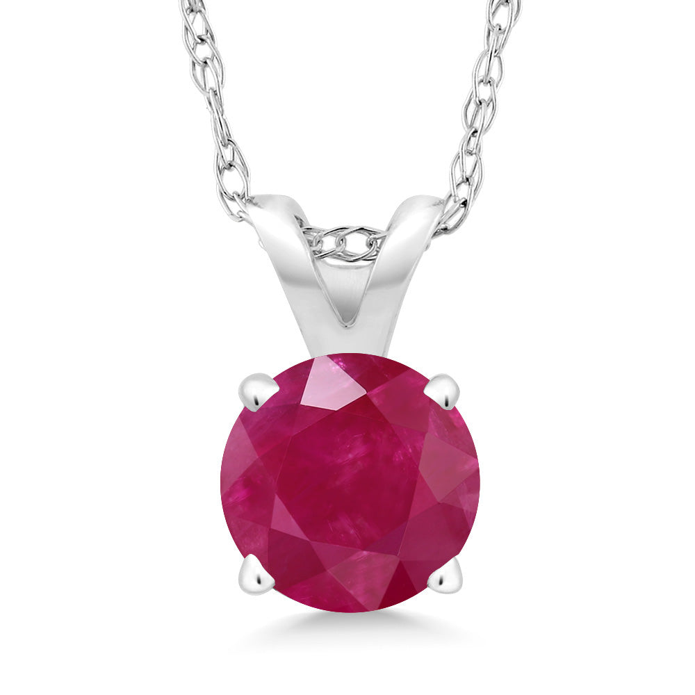 Ruby - July_14K White Gold