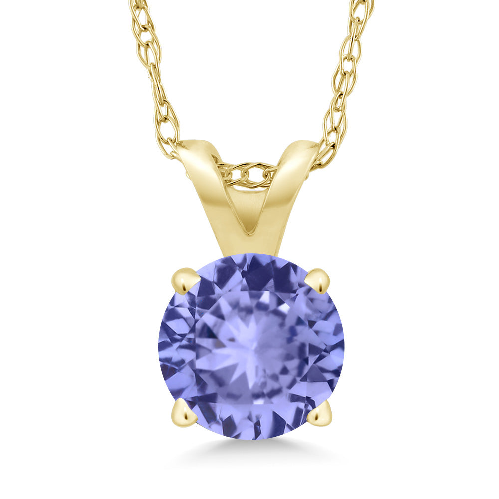 Tanzanite - December_14K Yellow Gold