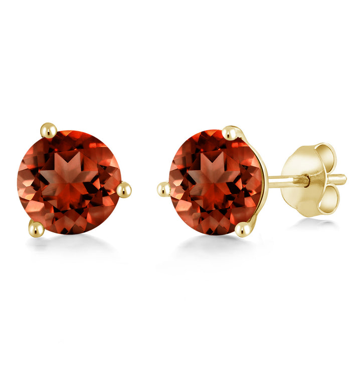 Garnet - January_14K Yellow Gold