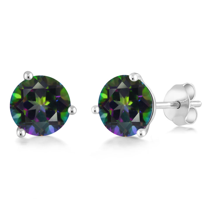 Green Mystic Topaz_14K White Gold