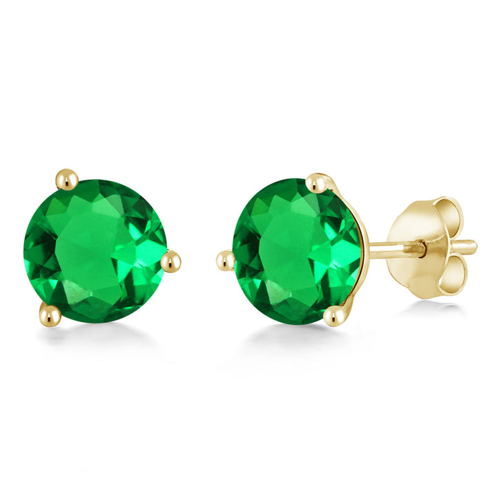 Nano Emerald - May_14K Yellow Gold