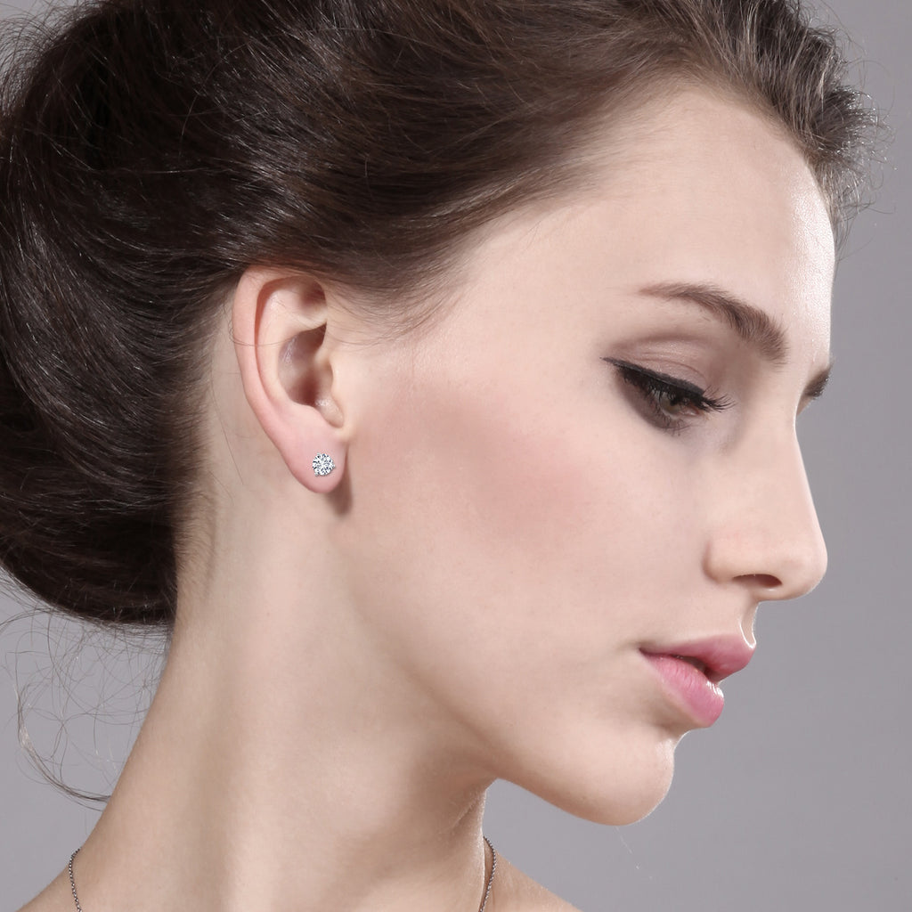 E - F_Earrings in 18K White Gold