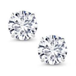 Earrings in 18K White Gold
