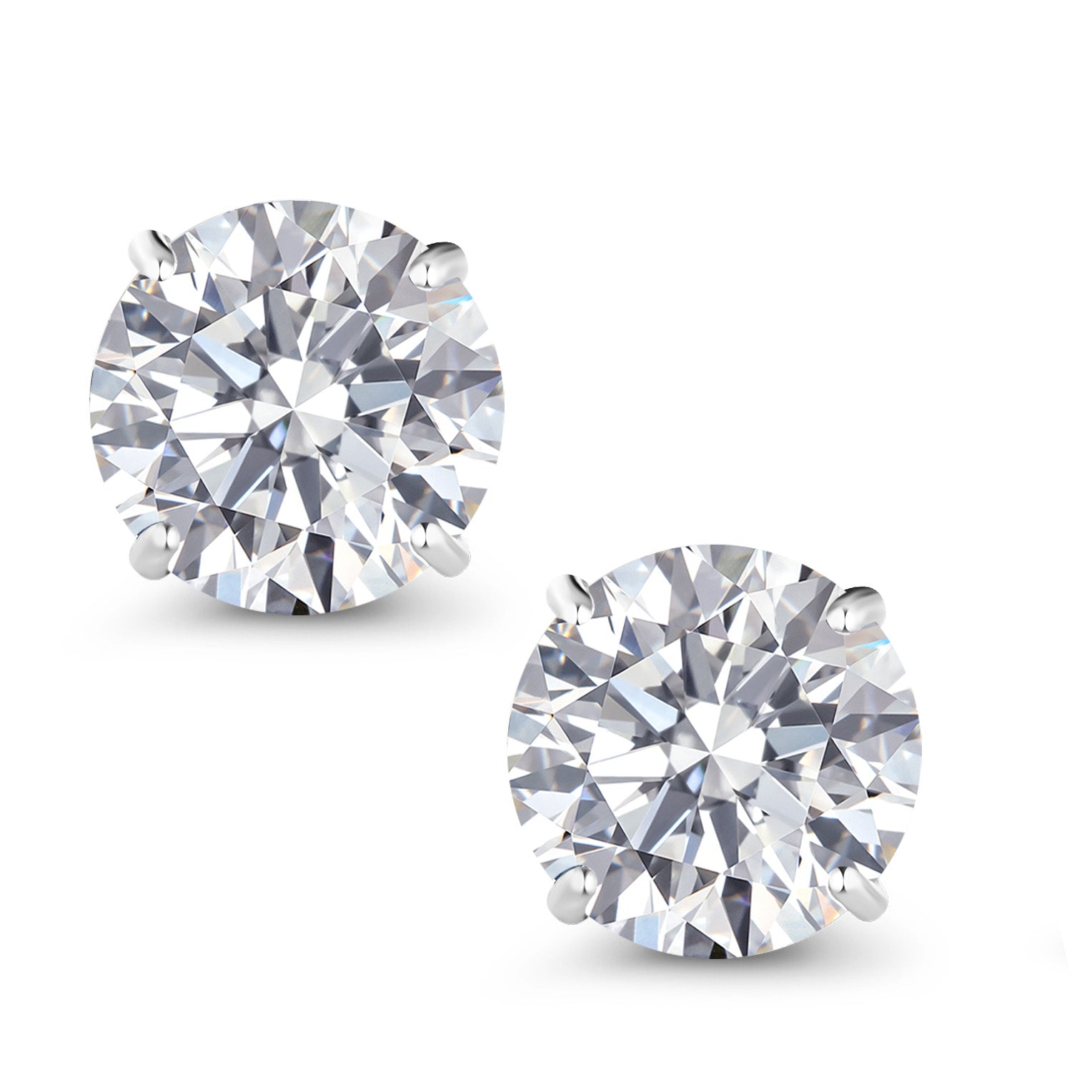 E - F_Earrings in 18K White Gold