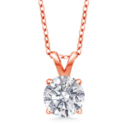 Pendant in 925 Rose Gold Plated Silver