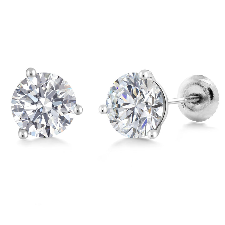 Earrings in 18K White Gold