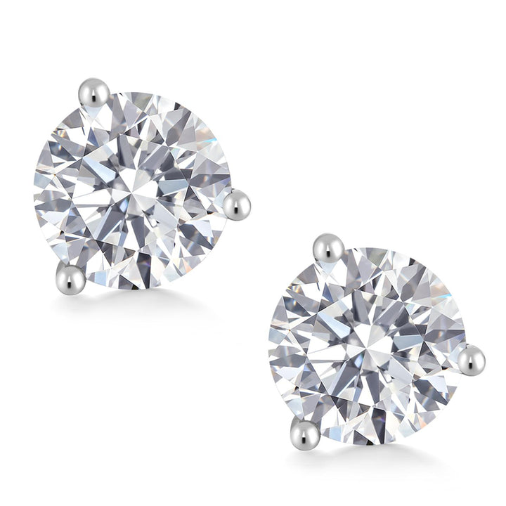Earrings in 18K White Gold