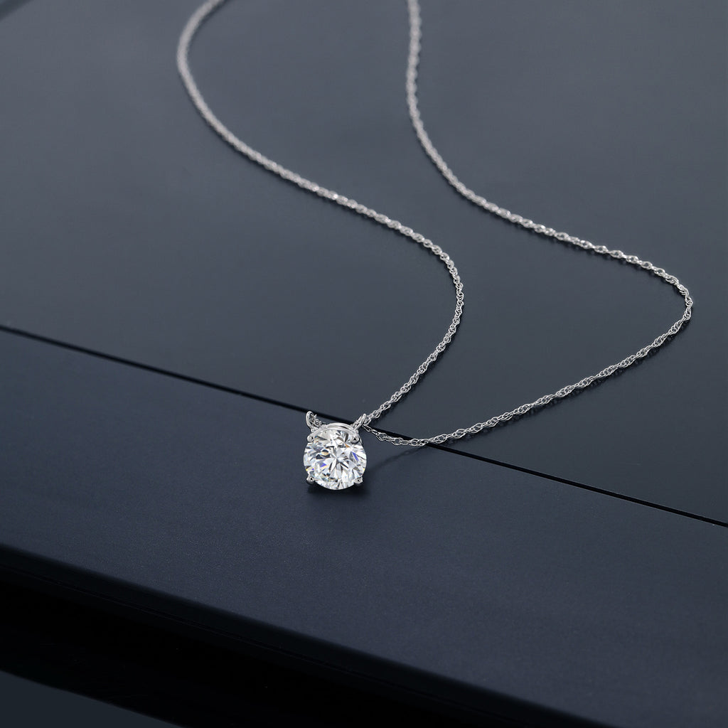 Necklace in 18K White Gold