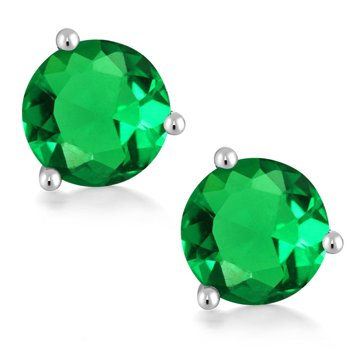 Earrings in 14K White Gold