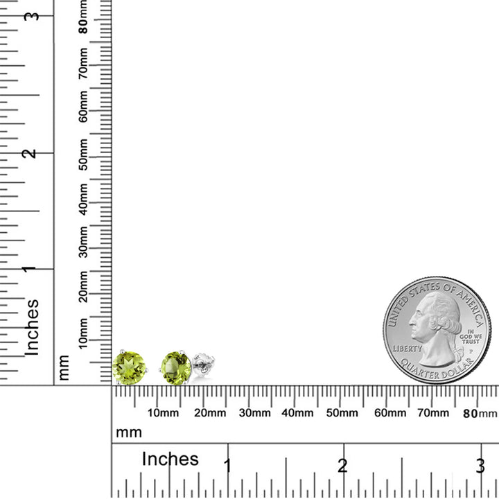 Earrings in 14K White Gold