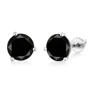 Diamond_Earrings in 10K White Gold