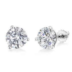 Earrings in 14K White Gold