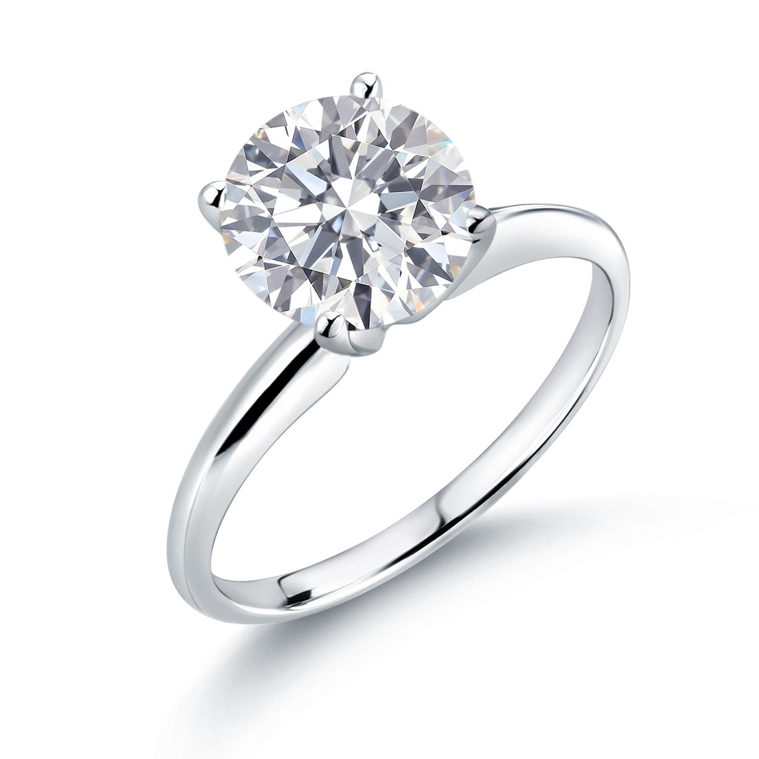 White Lab Grown Diamond - April_7_Ring in 14K White Gold
