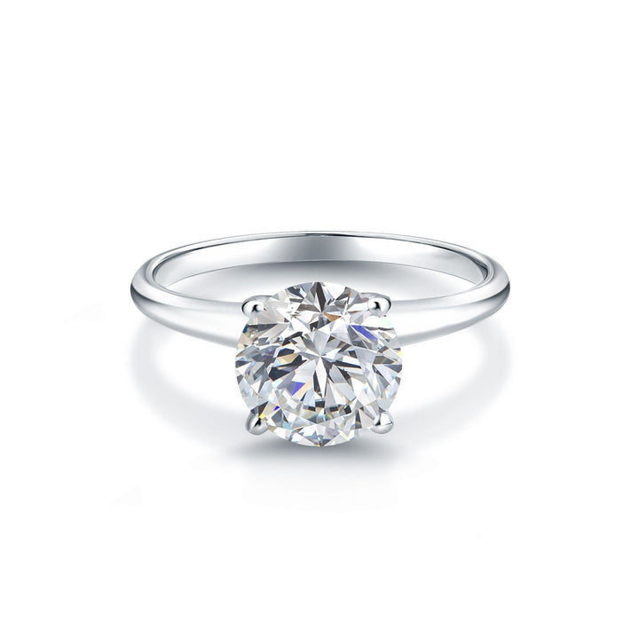 White Lab Grown Diamond - April_7_Ring in 14K White Gold