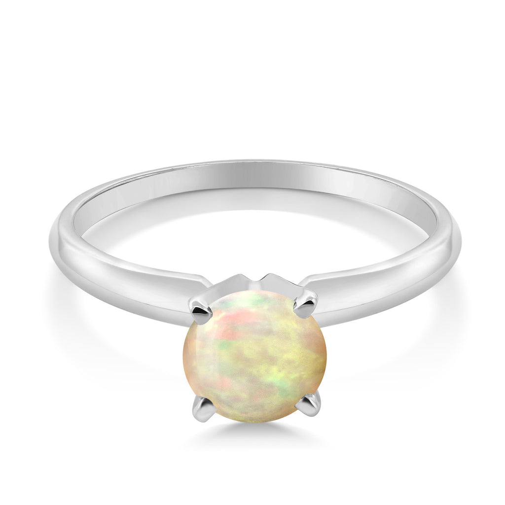 Ring in 14K White Gold