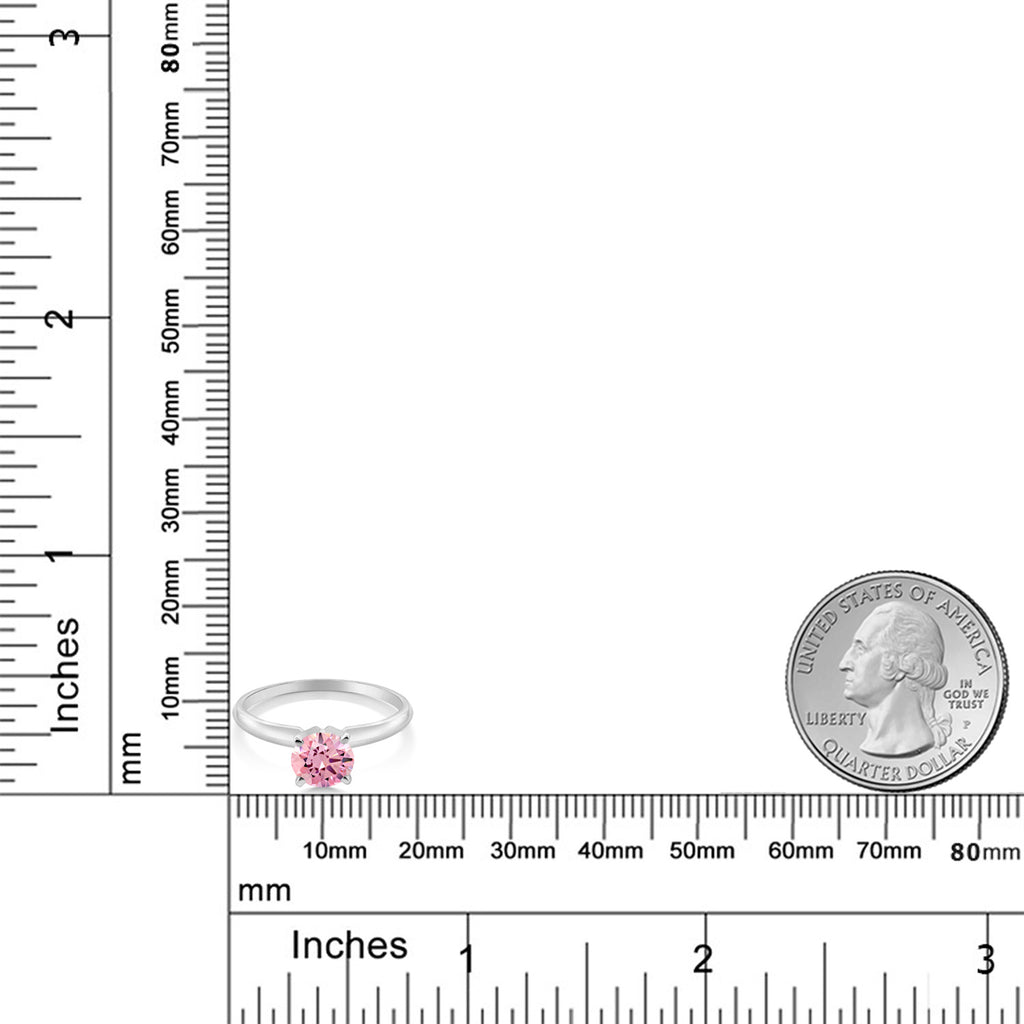 Ring in 14K White Gold