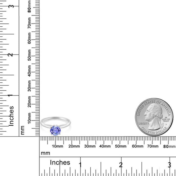 Ring in 14K White Gold