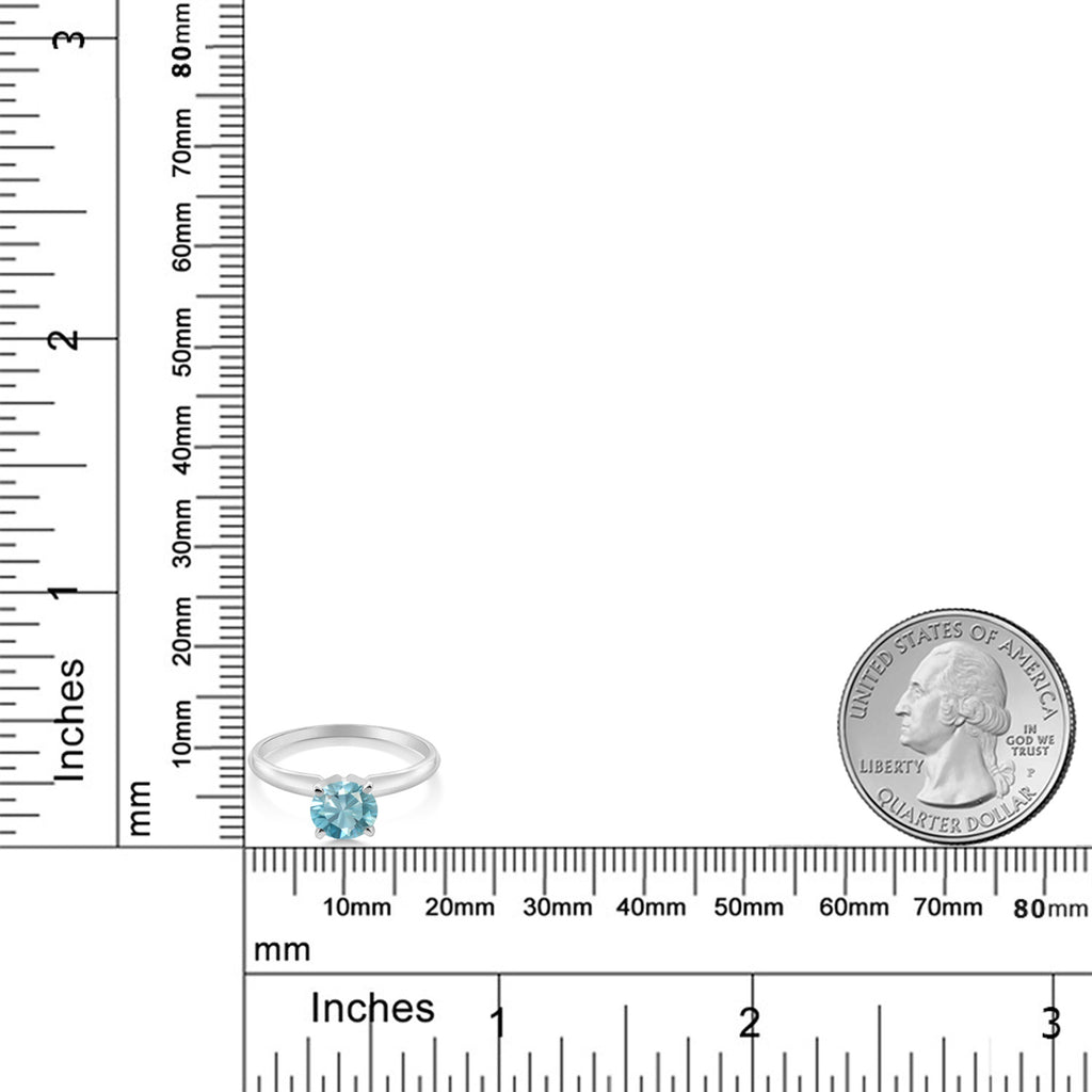 Ring in 14K White Gold