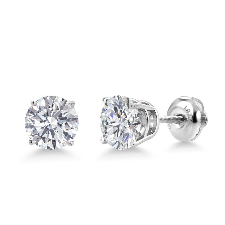 Earrings in 14K White Gold