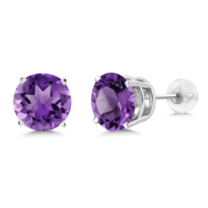 Amethyst - February_14K White Gold