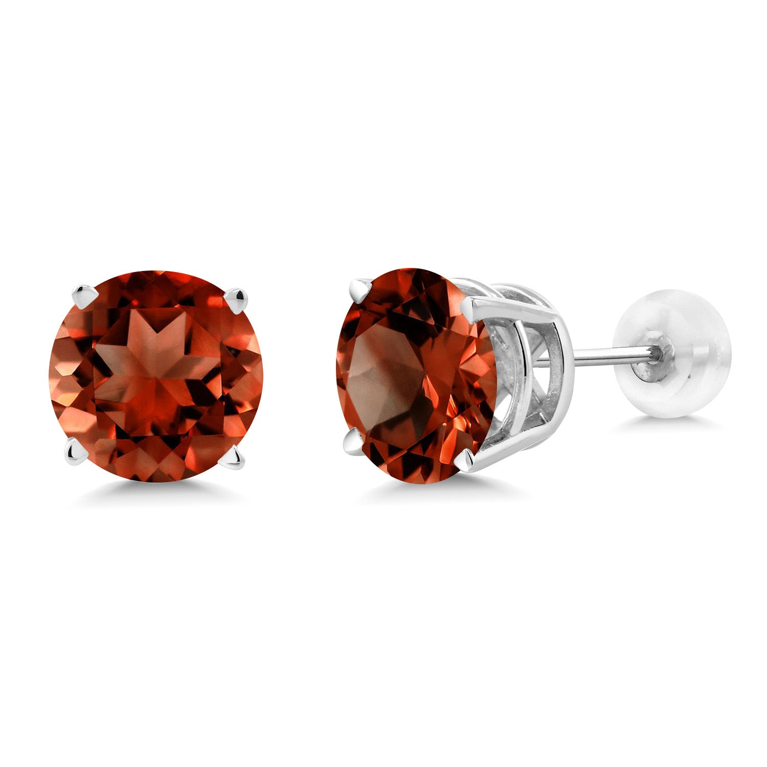 Garnet - January_14K White Gold