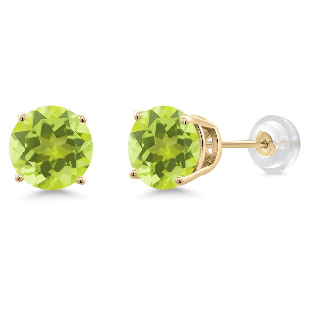 Lemon Quartz_14K Yellow Gold_Earrings in 14K Yellow Gold