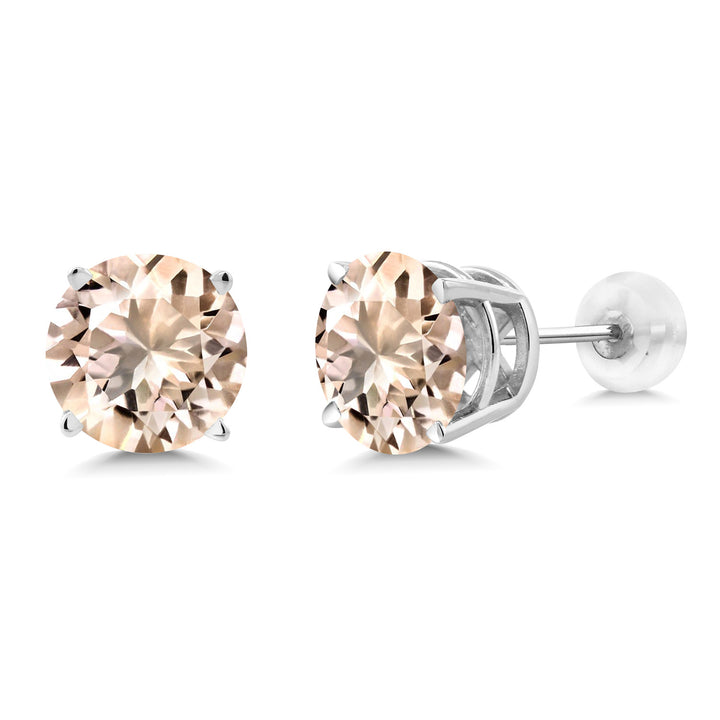 Morganite - October_14K White Gold