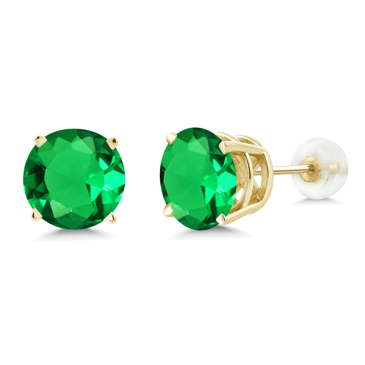 Nano Emerald - May_14K Yellow Gold