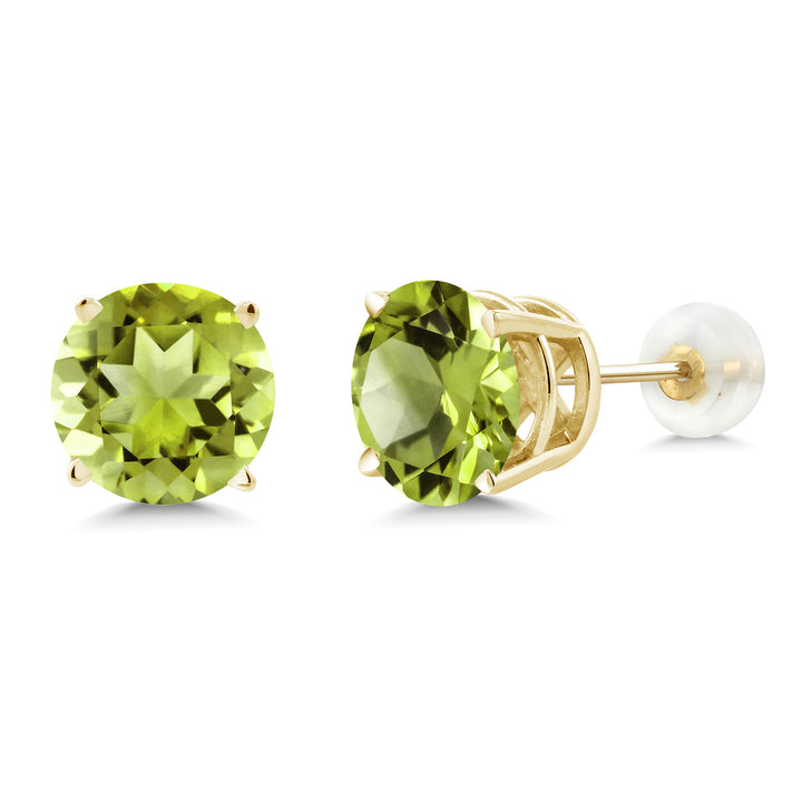 Peridot - August_14K Yellow Gold