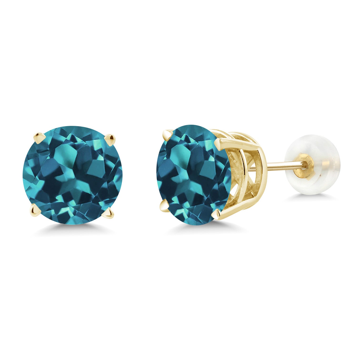 London Blue Topaz - November_14K Yellow Gold