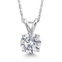 Pendant in 14K White Gold