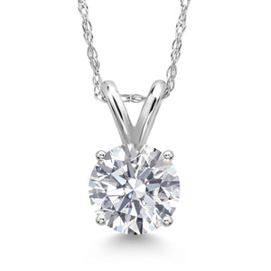 Pendant in 14K White Gold