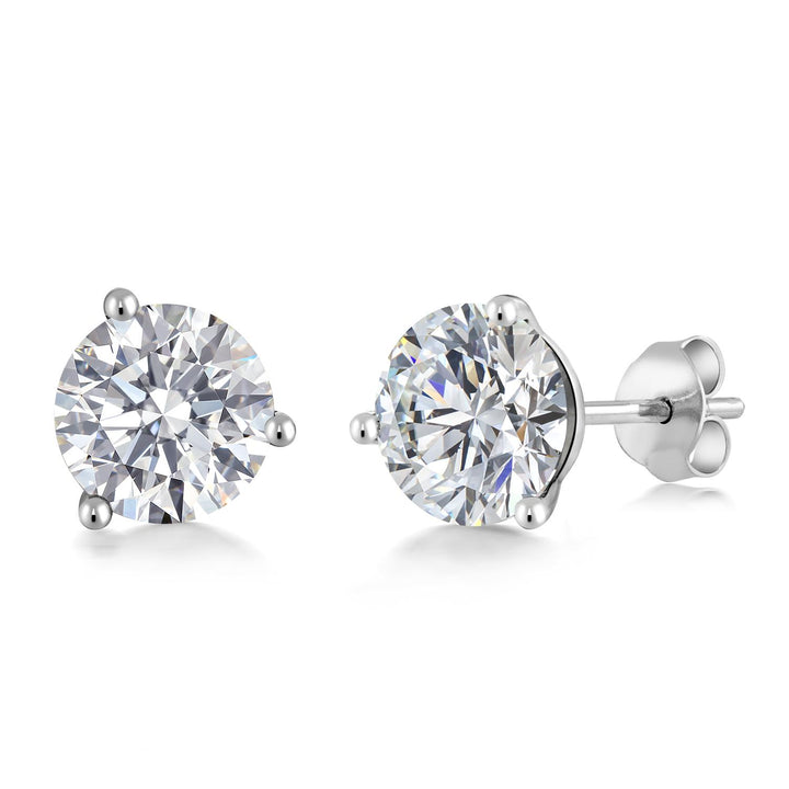 Earrings in 18K White Gold