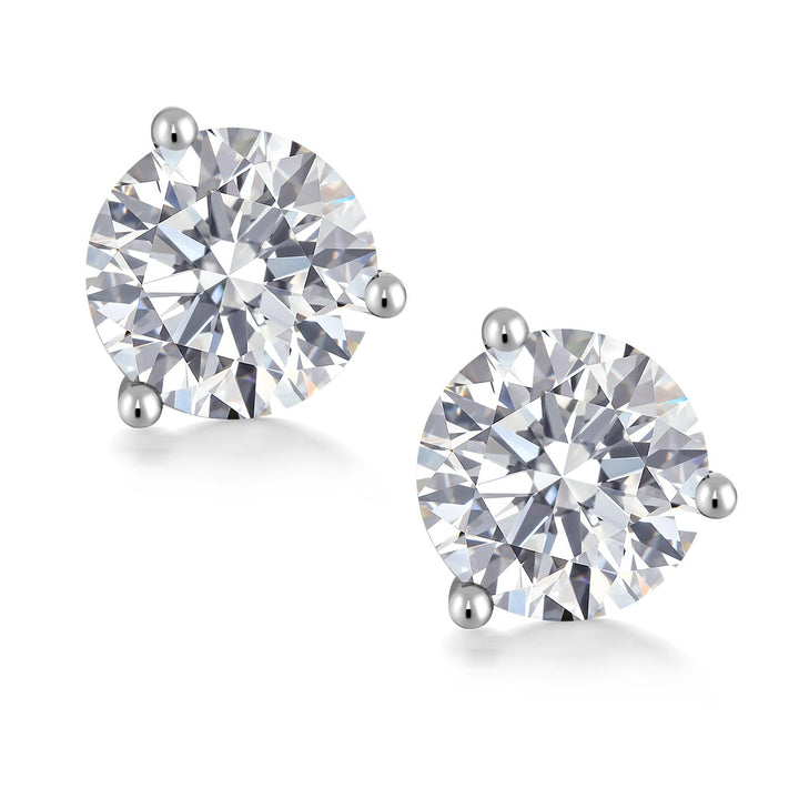 Earrings in 18K White Gold