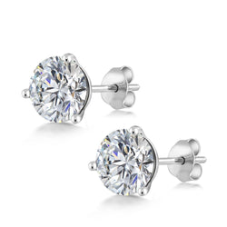Earrings in 18K White Gold