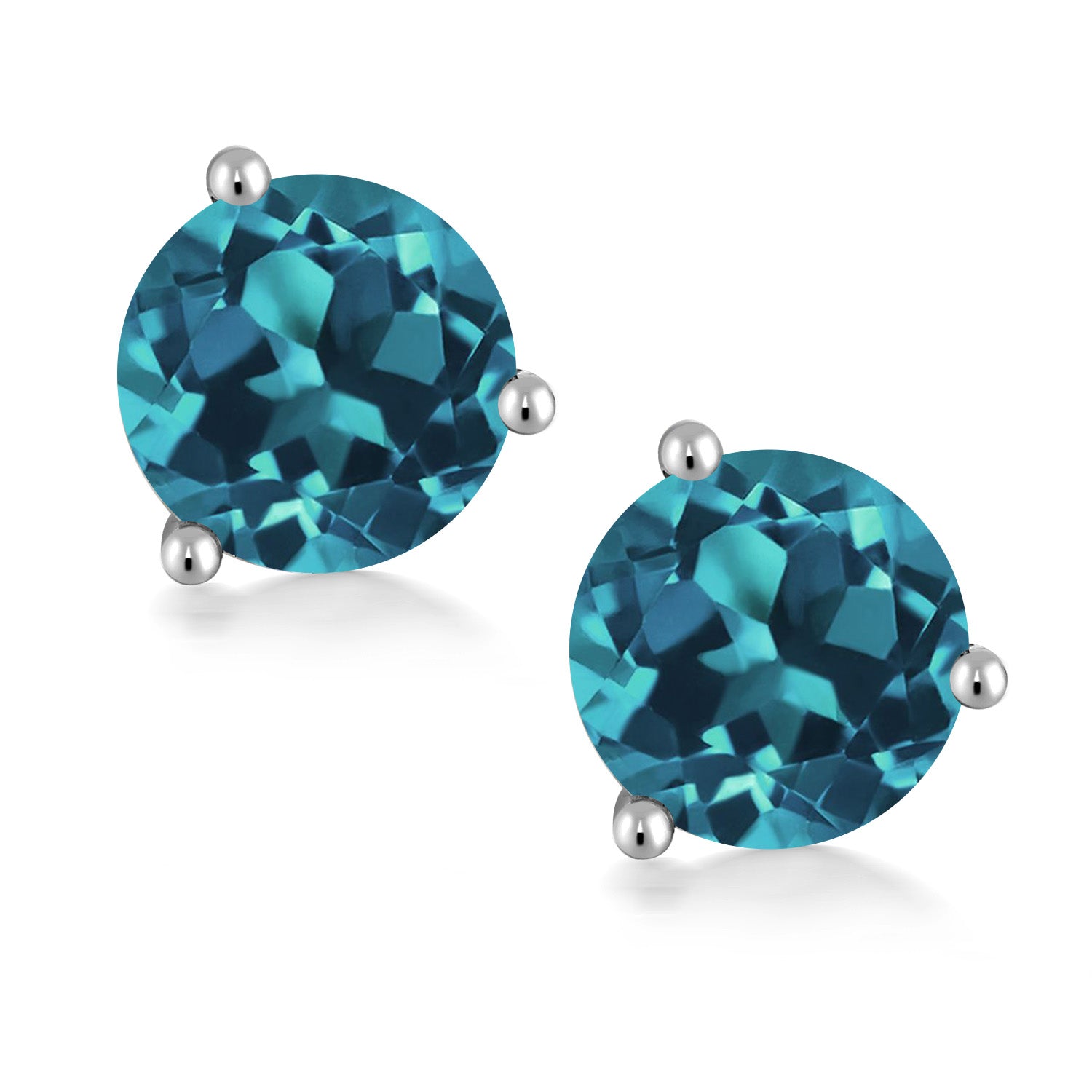 Earrings in 18K White Gold