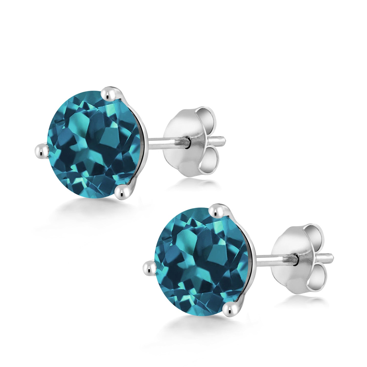 Earrings in 18K White Gold
