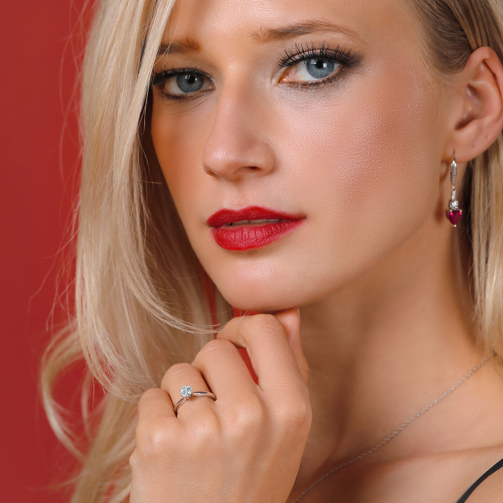 Ring in 18K White Gold