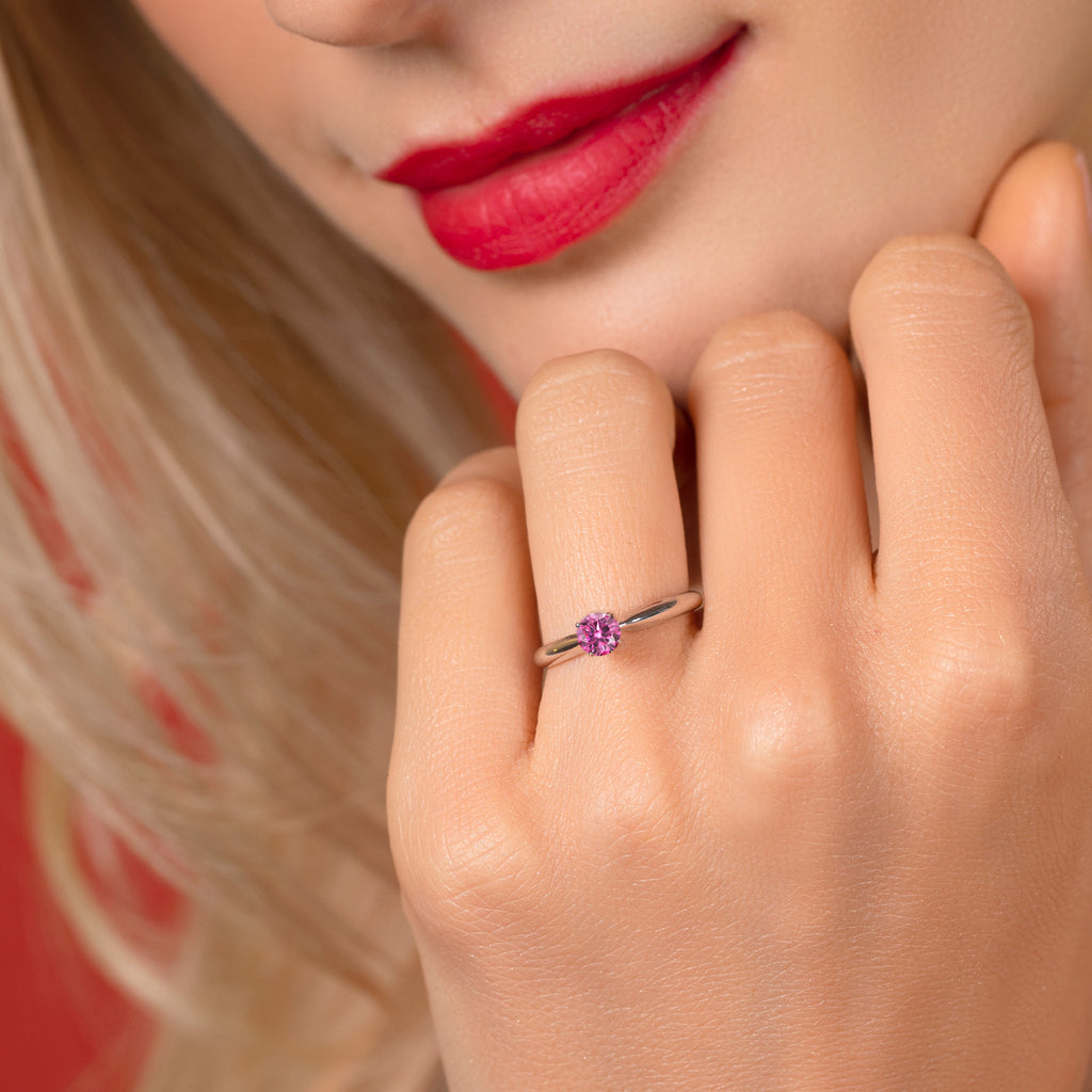 Ring in 14K White Gold