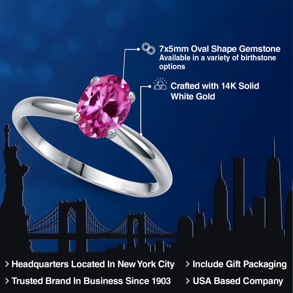 Ring in 14K White Gold
