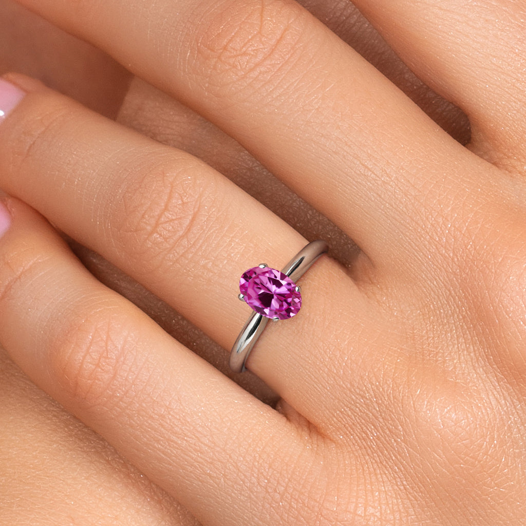 Ring in 14K White Gold