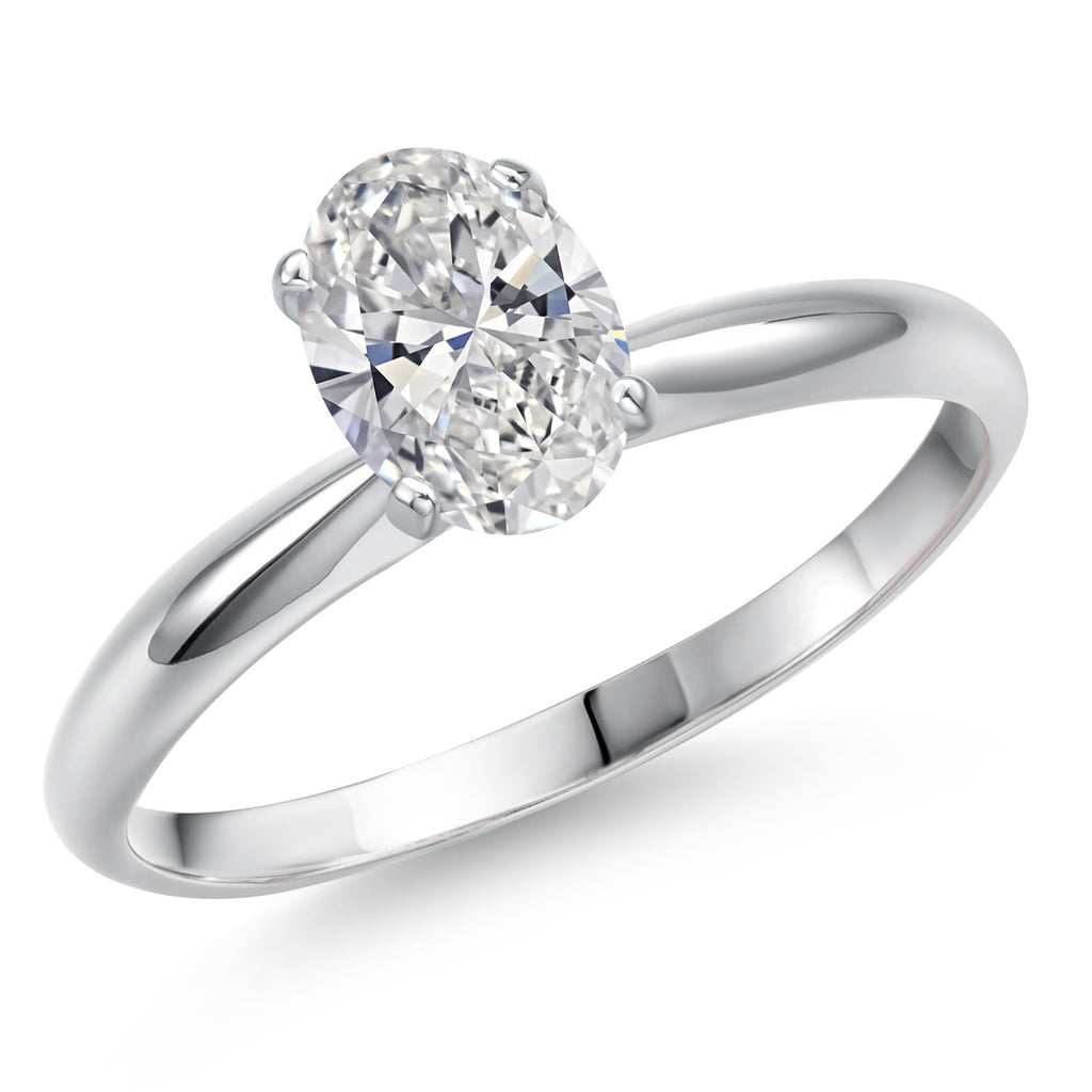 White Lab Grown Diamond - April_7_Ring in 14K White Gold