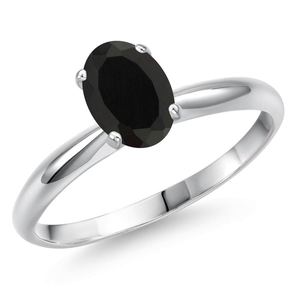 Onyx - December_8_Ring in 14K White Gold