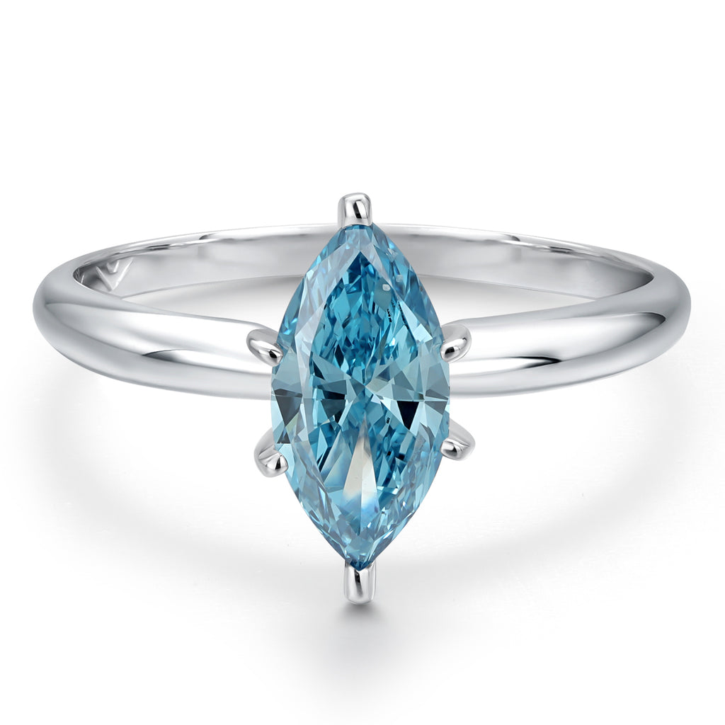 Ring in 14K White Gold