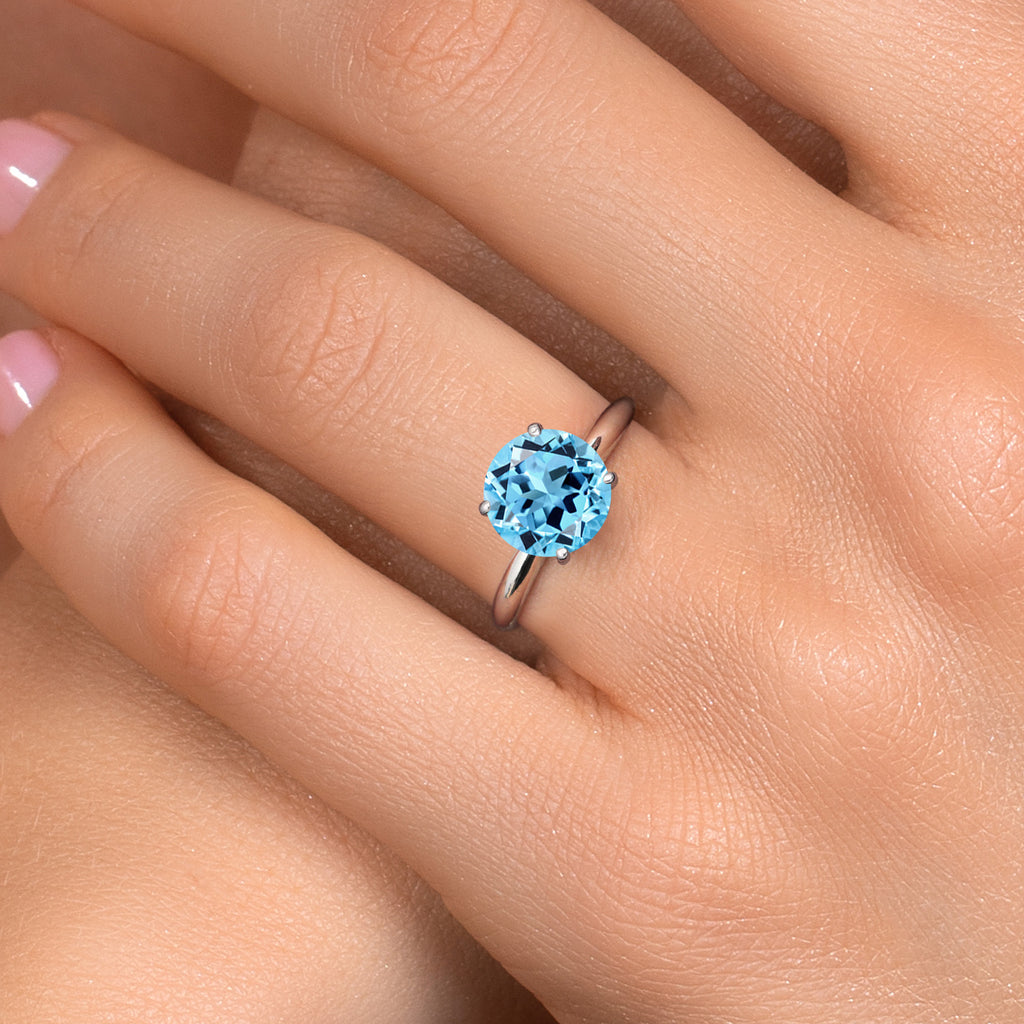 Topaz - November_7_Ring in 14K White Gold
