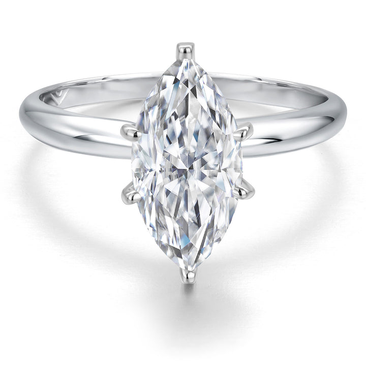 Ring in 14K White Gold