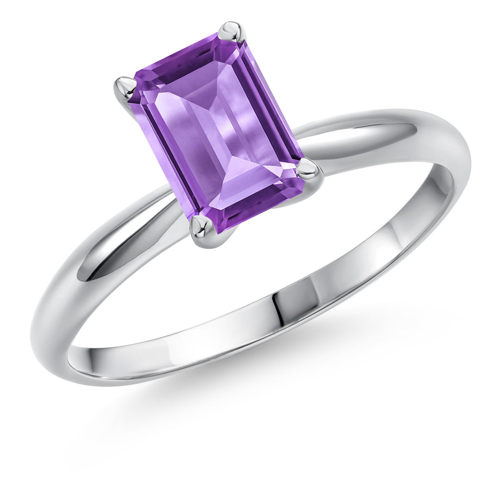 Amethyst - February_7_Ring in 14K White Gold